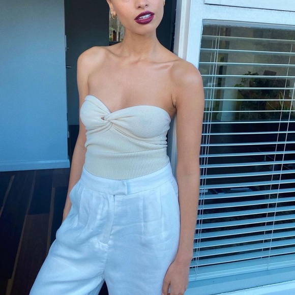 Knit Tube Tops - Picture 2 of 5